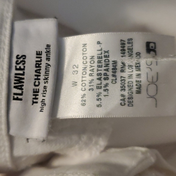 Joe's Jeans The Charlie/ Flawless/ High Rise Skinny Crop - Picture 10 of 12